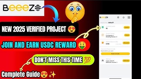 New Beeezo Website Full Guide | Beezo app withdrawal | New Earning Website 2026