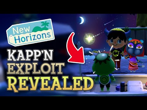 Animal Crossing New Horizons: KAPP&rsquo;N EXPLOIT REVEALED (Easily Find RARE ISLANDS Trick)