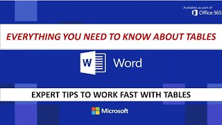 Formatting Tables in Ms word | Expert tips and tricks