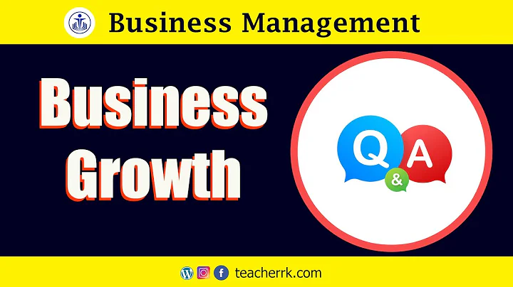 1.5  Growth and Evolution – Questions and  Answers | IB Business Management | Teacher RK