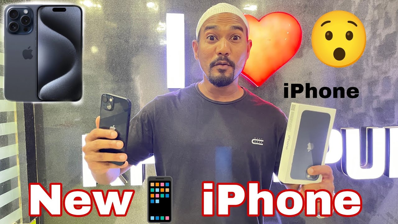 iphone 13 unboxing📱 Unboxing AAJ HUM NE NAYA iPhone LIYA😲#iphone# ...