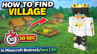 How to find village in 30 second | in Minecraft bedrock/java edition | @Lotaz-Gaming
