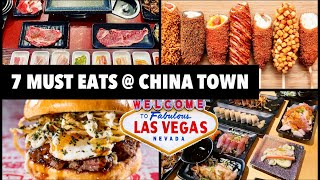 7 Must EATS @VEGAS CHINA TOWN  #vegaseats #vegasfoodie #vegas