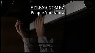 SELENA GOMEZ: PEOPLE YOU KNOW (SPEED UP VER.) / @Jiminshiiqw Resimi
