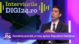 Mihai Popșoi, ministrul de Externe al Republicii Moldova, LIVE la Interviurile Digi24.ro