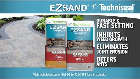 EZSand Polymeric Sand for Paver Joints by Techniseal