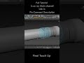 Click  @AdoDesk For Full Tutorial || How to make 3d kunai || #weapon #3dmodeling #shorts
