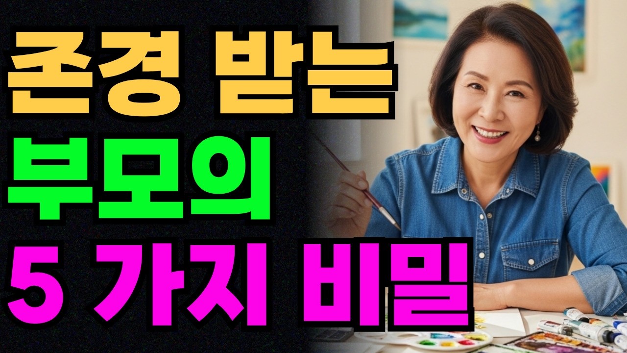 [시니어 힐링숲]자식에게 퍼주는 부모가 결국 버림받는 이유, 존경받는 부모는 이 다섯 가지를 멈췄습니다|인생조언ㅣ명언ㅣ오디오북ㅣ노후준비ㅣ인간관계