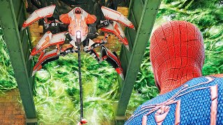 Супергерои СПАЙДЕРБОТ ОХОТНИК НА ПАУКА Володя играет в Новый Человек Паук на Прохождение The Amazing Spider Man