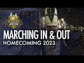 Southern university human  marching in  out  homecoming 2023