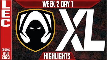TH vs XL Highlights | LEC Spring 2023 W2D1 | Team Heretics vs Excel