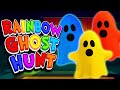 Rainbow Ghost Hunt Freeze Dance | Brain Break Party | Spooky Hunt | Minions Race!