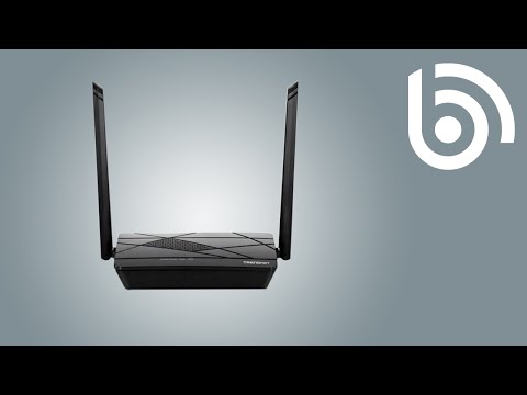 QUICK LOOK at the TRENDnet TEW-731BR N300 WiFi Router