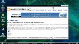How To Install Custom Themes On Windows Xp & Vista