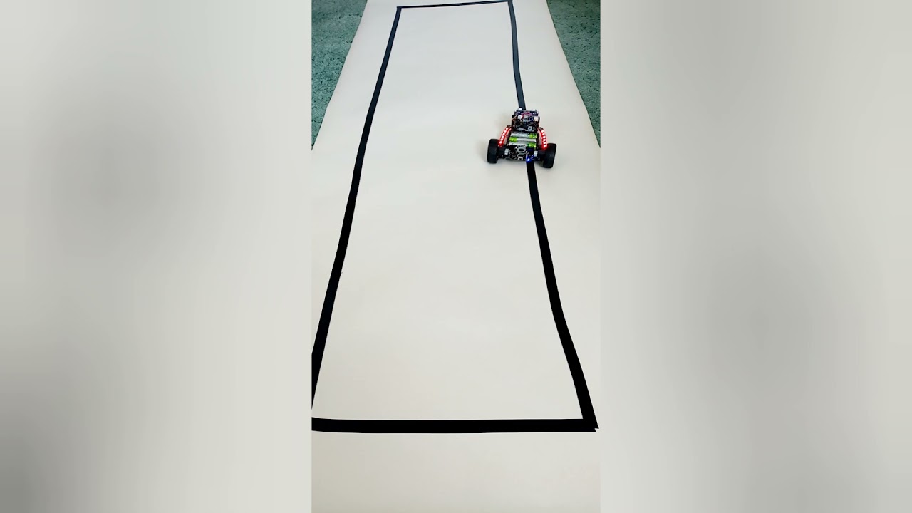 Inside the line - 4tronix Bit:Bot XL testing