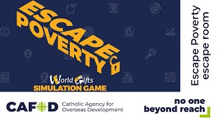 Escape Poverty escape room | CAFOD