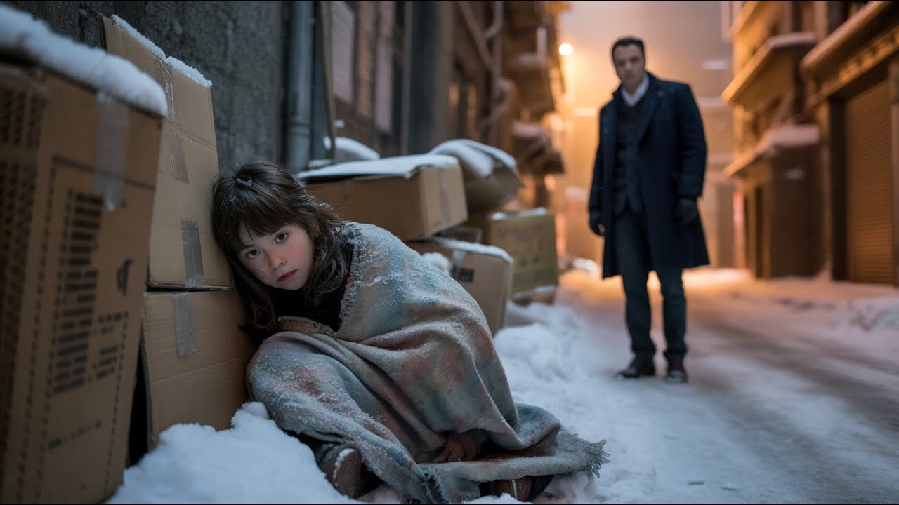 Tată singur, CEO, a găsit o fetiță dormind la gunoi în Ajunul Crăciunului — adevărul l-a lăsat uimit