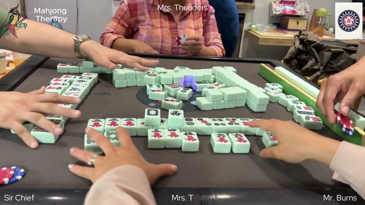 #855 Aug 10 2025 Happy Birthday Mrs T!! 🥰☺️ #mahjongtherapy #mahjong