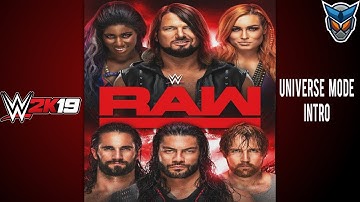 WWE 2K19 Universe Mode Raw Intro