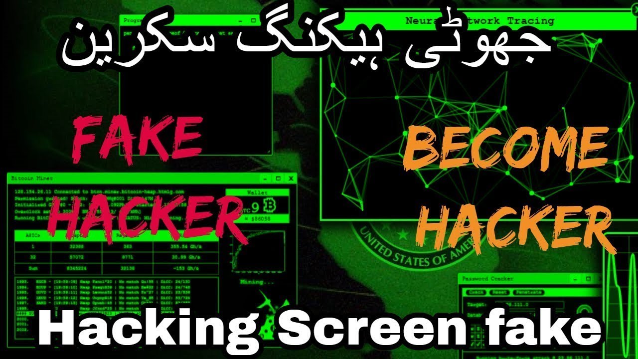 How to pretend to be a hacker...Friends Shocked.