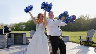 NFL Colts Cheerleader &amp; Father Perform Surprise Dance Routine!