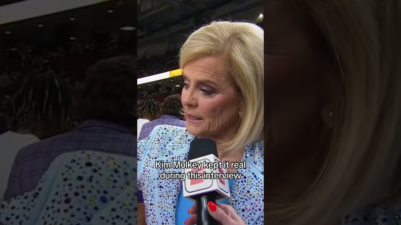 Kim Mulkey didn&rsquo;t mince words 😅&nbsp; #shorts