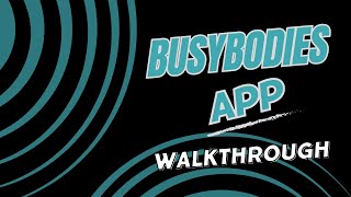 BusyBodies Coaching App Tutorial