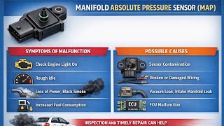 Symptoms and Causes of Manifold Absolute Pressure (MAP) Sensor Failure