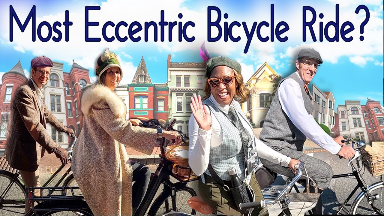 Tweed Ride: велоспорт, винтажная мода и шляпы