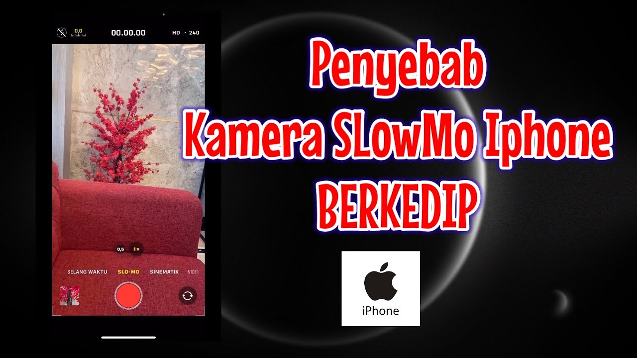 kamera slowmo iphone kedap kedip, JANGAN PANIK‼️ YouTube