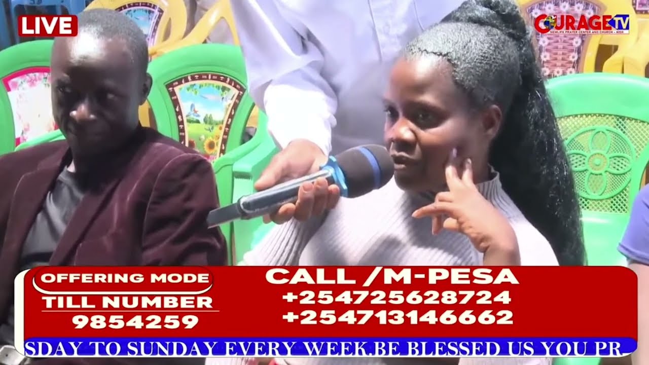 PASTOR GILLACK SEPARATES THIS COUPLE AND ADVISES THEM TO GET BACK TO THEIR FIRST MARRIAGES.