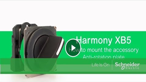 How to mount anti-rotation plate for Harmony Flush selector