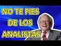 🔥LOS ANALISTAS DE BOLSA SIEMPRE SE EQUIVOCAN🔥 ¡No te fíes! Warren Buffett en español.