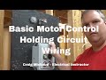 Basic understanding how a Holding relay wired