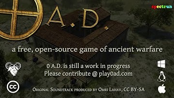0 A.D.: A FREE, open-source game of ancient warfare
