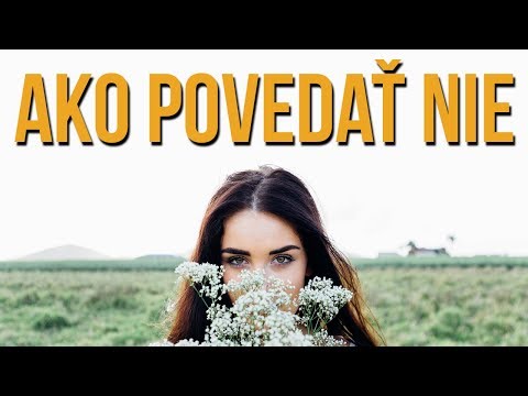 Video: Ťažko Povedať Nie