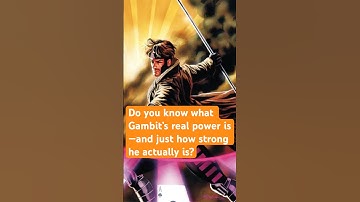 Do you know what Gambit’s real power is?#foryou #fyp #foryoupage #marvel #xman #gambit #movie #mcu