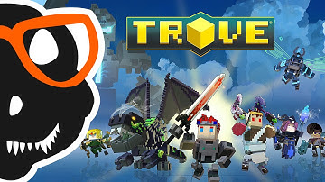 Trove - Building a Dragon Head Cave Entrance