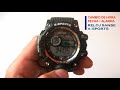 Como Cambiar la Hora, Fecha y Alarma Reloj Digital Marca Sanse X-Sports Modelo S-640B
