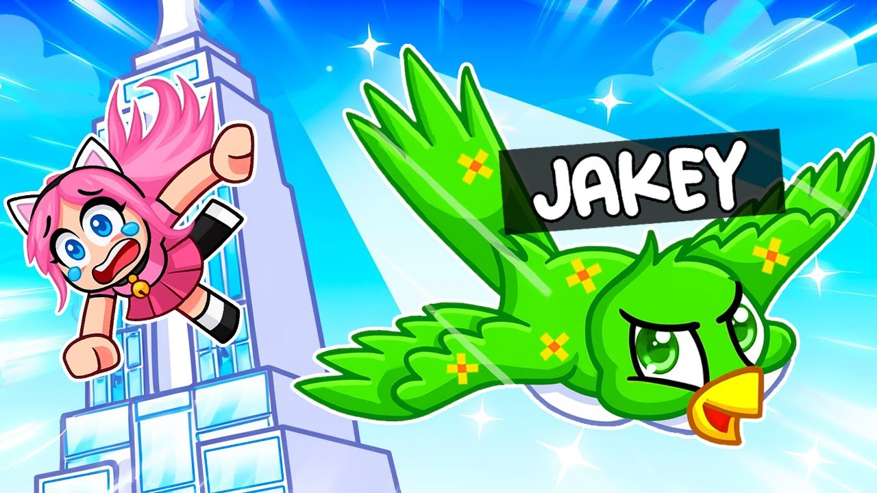 Am Devenit *PASARE* si Ma ARUNC din TURN pe ROBLOX...