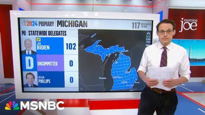 100k Michiganders Vote For Uncommitted Over Biden