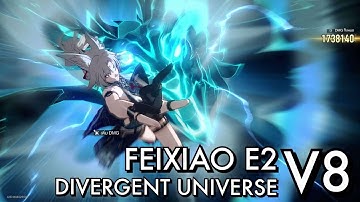 Feixiao E2 FUA Team: Divergent Universe Boss [Difficulty V8] - HSR