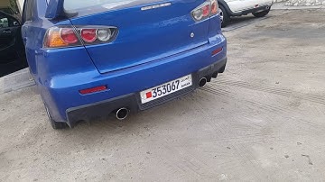 Evo X cold start . ETS V2 Quiet with Resonator option + AMS test pipe with Vibrant Resonator