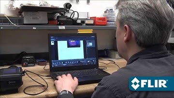 Logiciel FLIR Tools - Traitement des thermogrammes