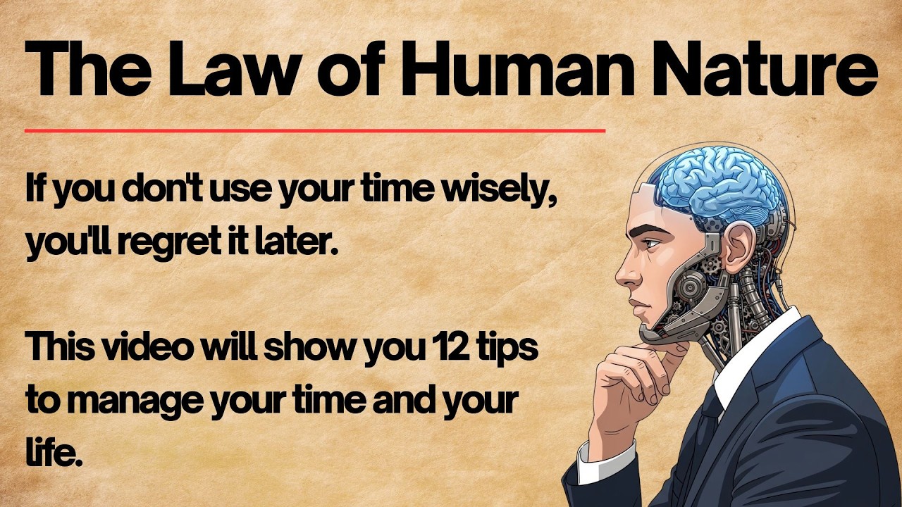 The Law of Human Nature || Learn English Through Book Summary 📖 || Build Real People Skills ✅