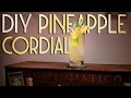 How to make a zero waste drink  rum cocktail with pineapple cordial