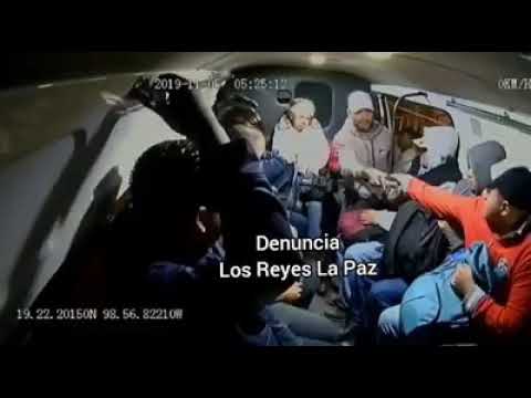 Ladrones disparan y amedrentan a pasajeros de 'combi' en Los Reyes