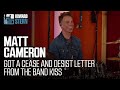 Pearl jams matt cameron once got a cease and desist letter from kiss