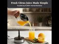 Elite Gourmet Citrus Juicer Makes Fresh Juice in Seconds ✨ #amazonfinds #amazondeals #usdeals