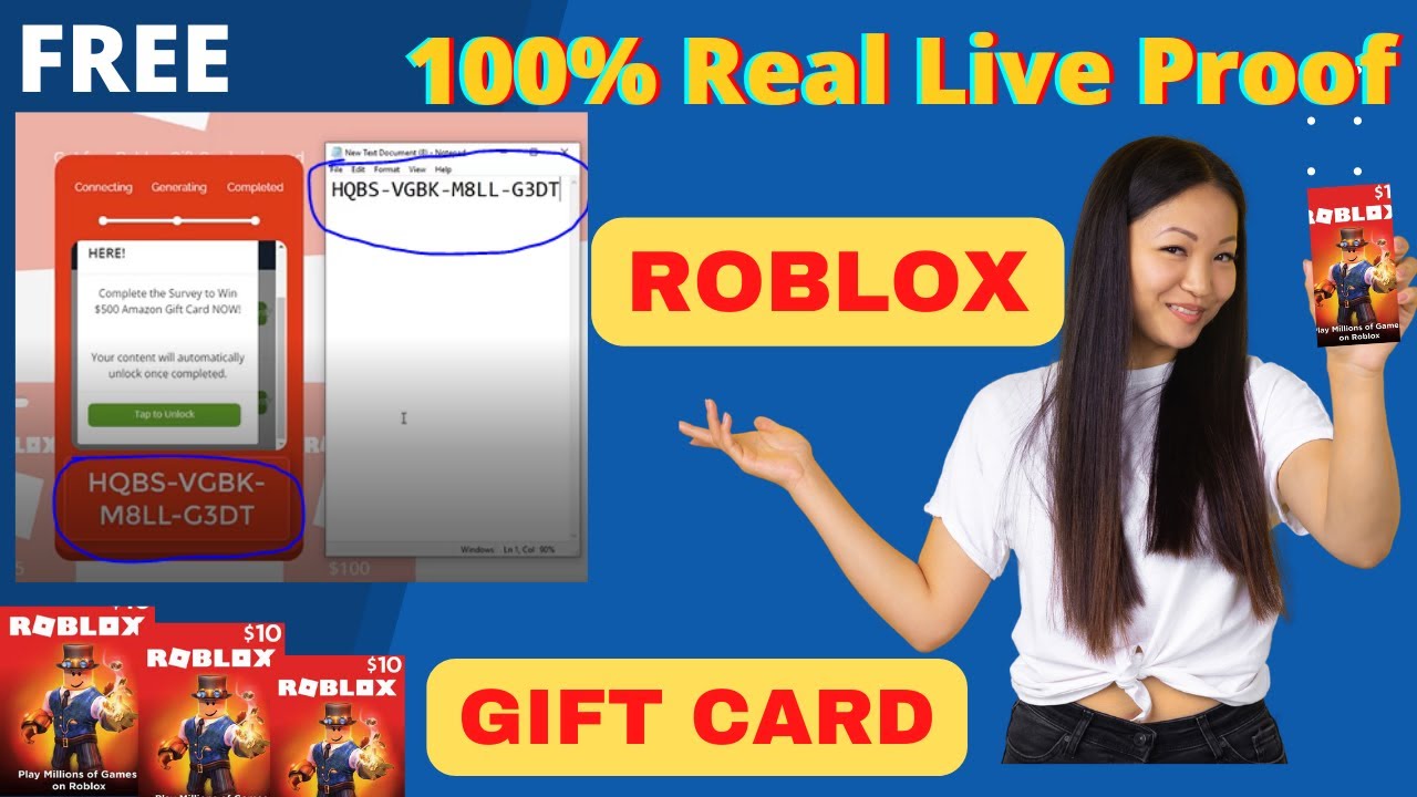50+ Free Roblox Gift Card Codes - Followchain